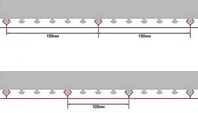 Конфигурация стрингеров и реек такова, что панели плотно прилегают друг к другу по всей своей длине
